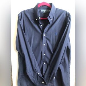 Polo Ralph Lauren button-down shirt. Like new condition. Slim fit.